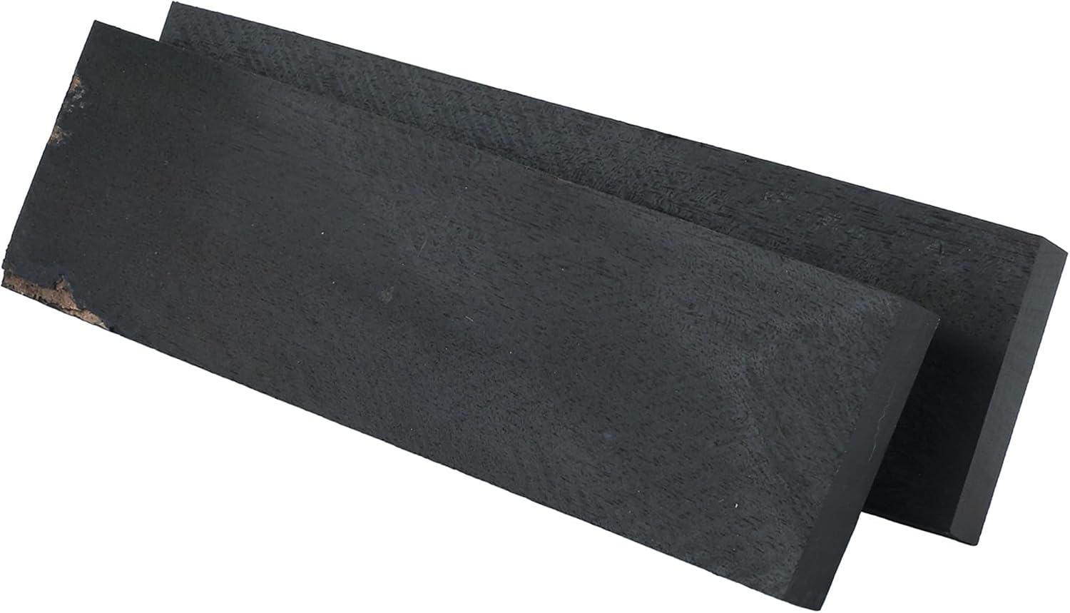 Woodcraft Ebony 3/8" X 1-1/2" X 5" Knife Scale Pair