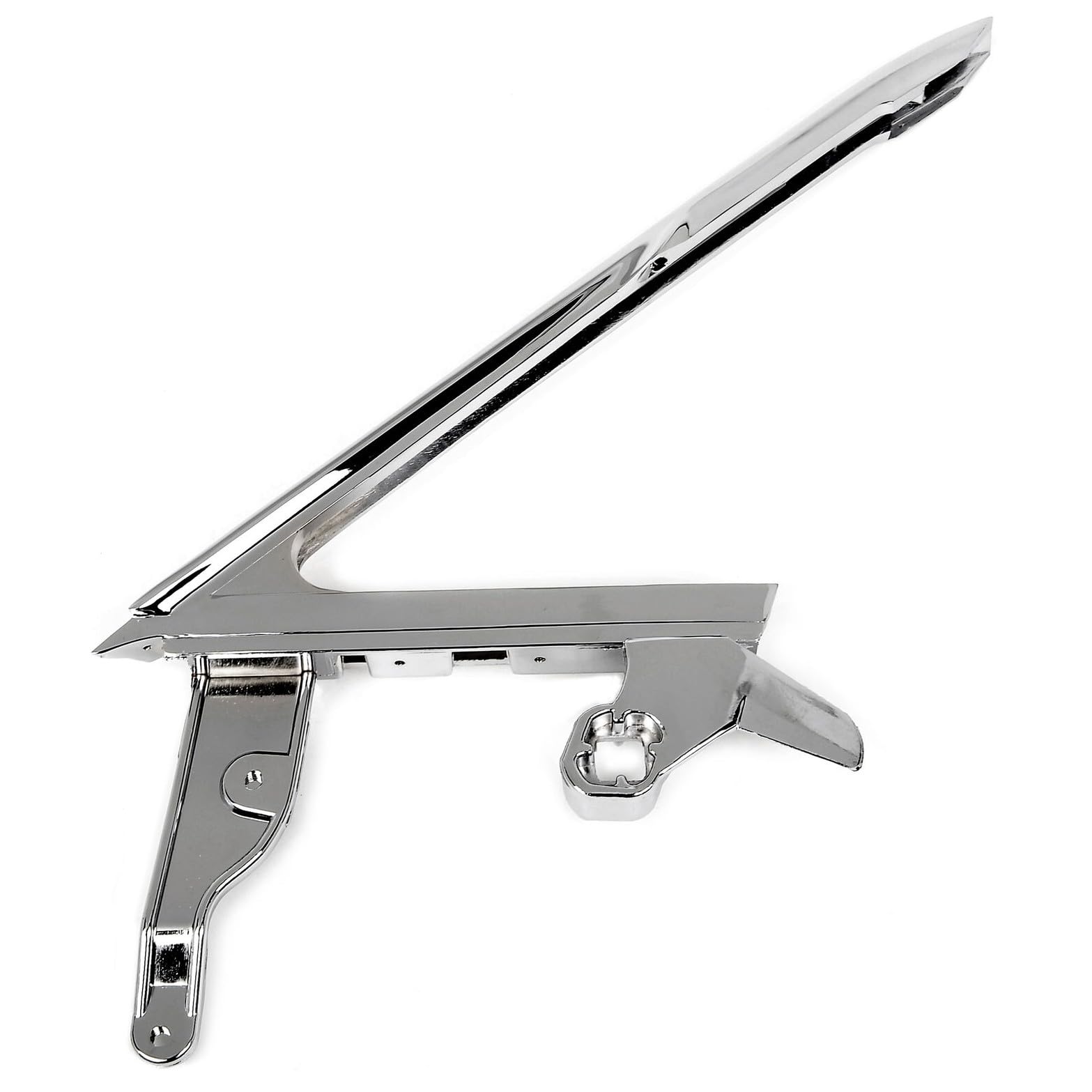 CNAYUID Vent Window Outside Frame Chrome Left Driver Side for Ford for Mustang 1967-1968 C7ZZ-6522205