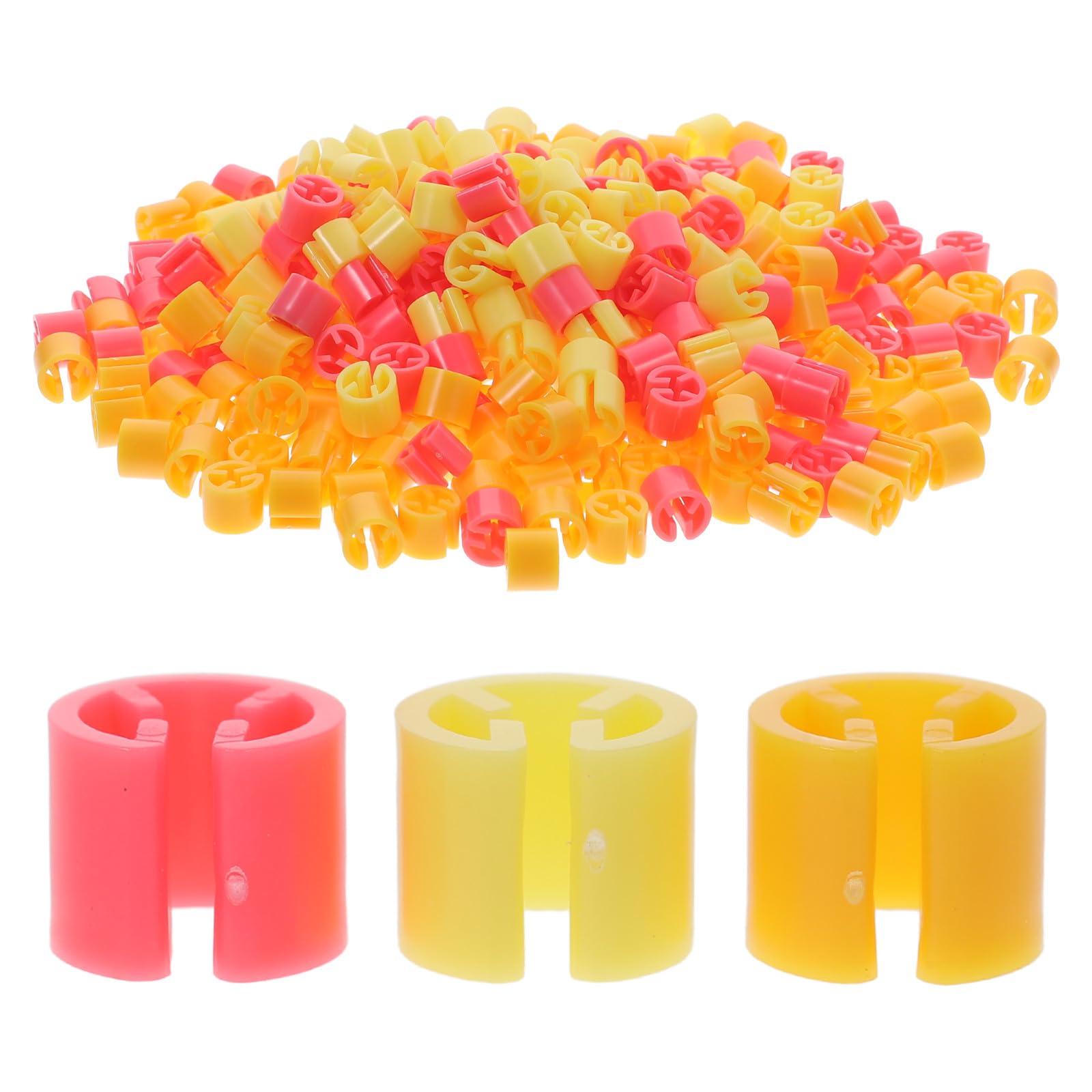 Étiquettes en plastique pour cintres ifundom : codage taille et organisation vêtement