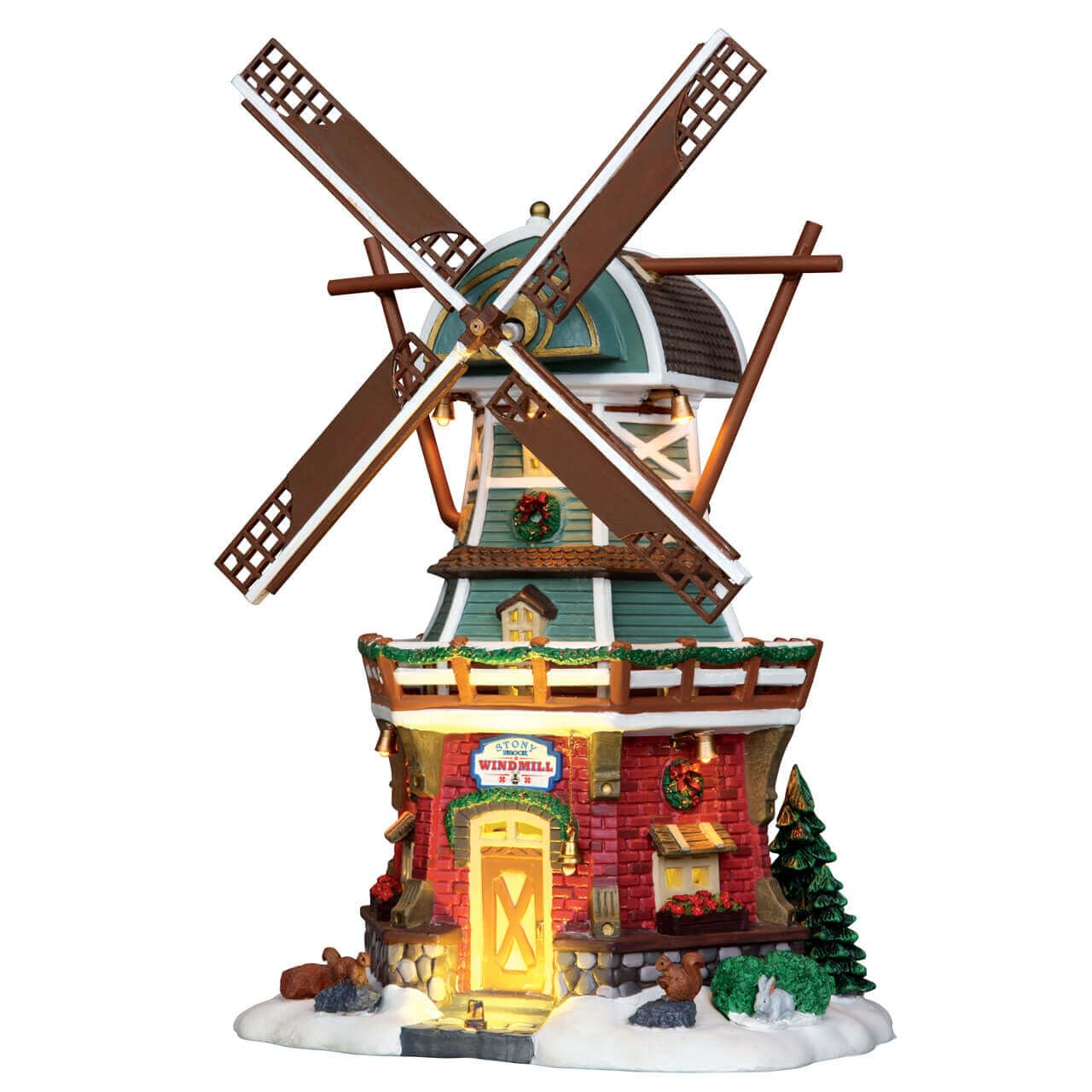 LemaxChristmas - Stony Brook Windmill with 4.5V Adaptor (25384UK)