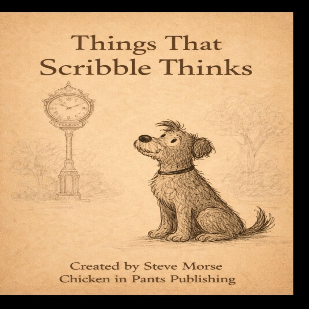 Things that scribble thinks (Scribble reads his favorite books)