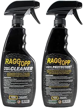 Raggtopp Convertible Top Vinyl Cleaner & Protectant Kit 16 ounce