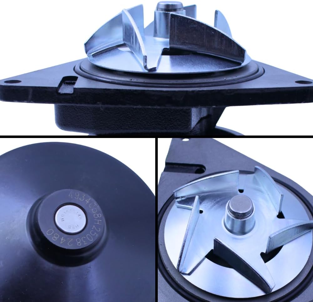 3973114 3286293 5291445 Water Pump W/Seal for Cummins Engine 8.3/8.9L QSC QSL ISC ISL ISL9 6C 6CTA 1997-2012 For Freightliner FL50 FL60 FL70 FL80 FS65 FLD112 For New Holland T8010 T8020#4309418