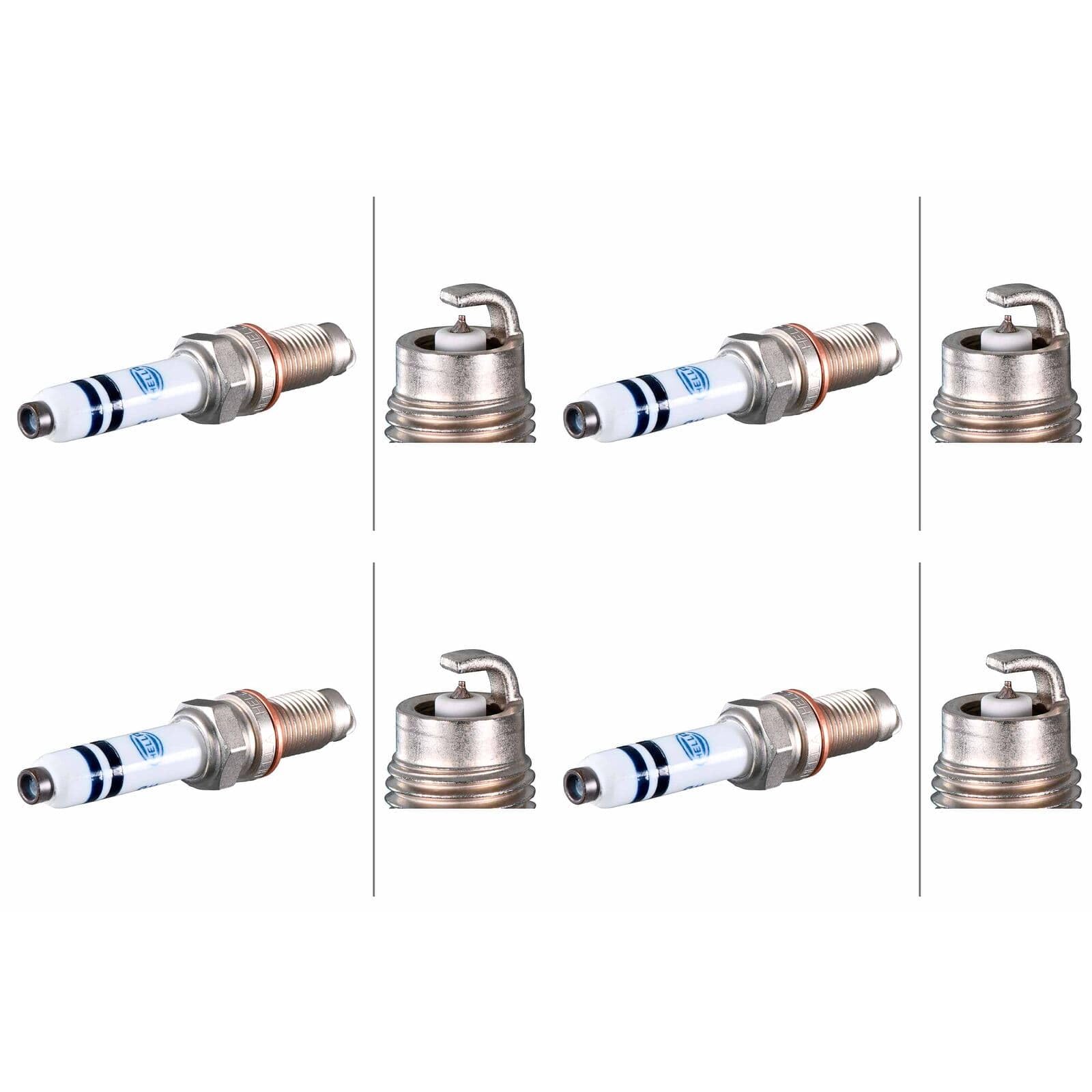 4x Hella Zündkerzen
