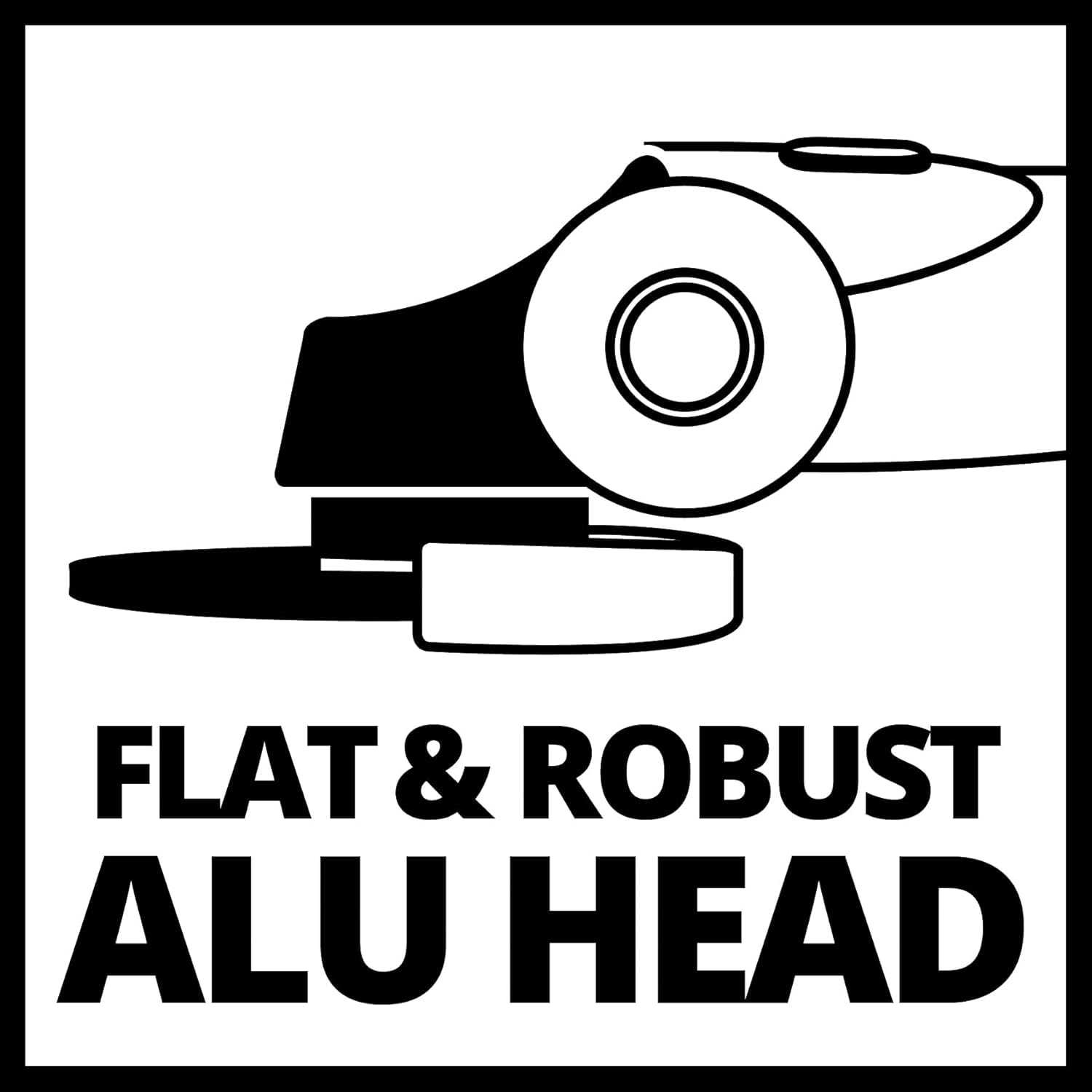Einhell Amoladora angular TC-AG 125 (850W, 12.000 1/min de velocidad, disco de 125mm-ø, protector de disco, bloqueo de husillo, cabezal de engranaje plano de aluminio)