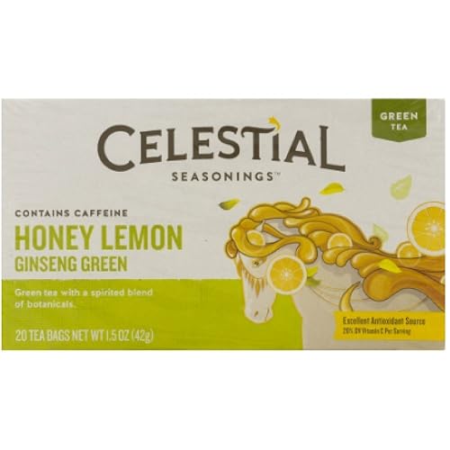 Celestial Seasonings Té Grn Hny Lmn Gsng