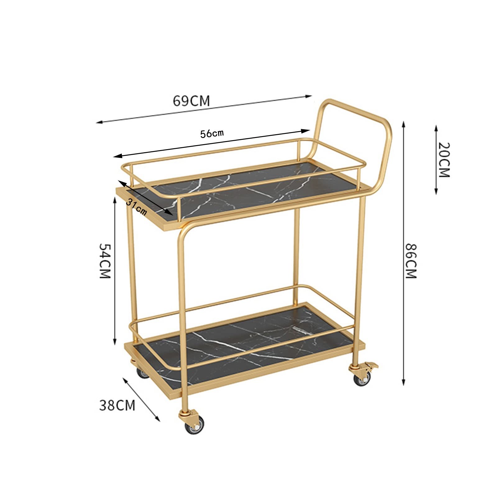 キッチンサービスワゴンServing trolley Art. Gimmy キッチンサービス
