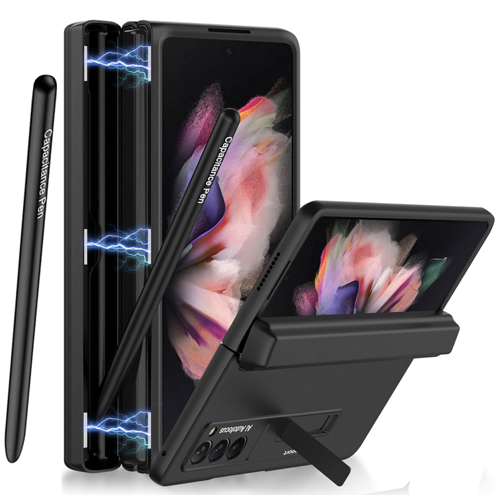 Pen Fold Cover Case Nillkin Samsung Z Fold Case With S Pen Holder