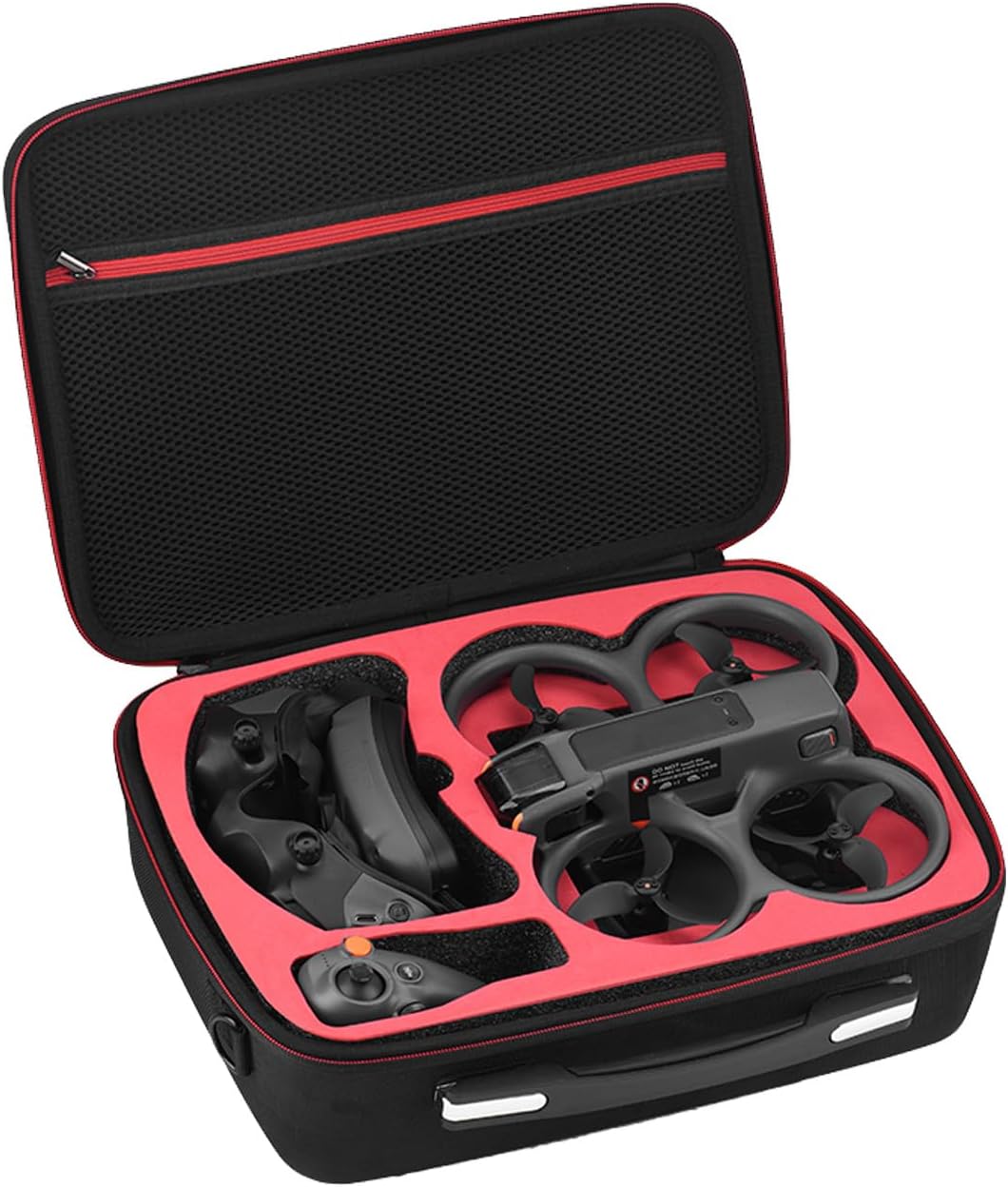 CENXI Travel Hard Case for DJI AVATA 2, Carrying Case Portable Storage Bag for DJI Avata 2 Fly More for DJI Goggles 3 / RC Motion 3 Drone Accessories