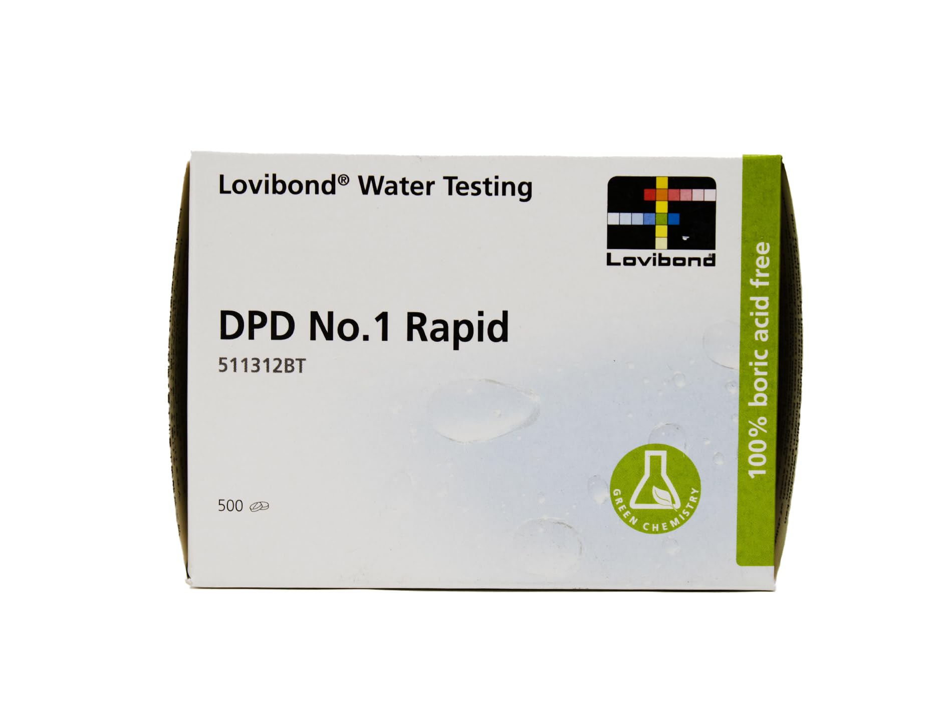 Lovibond DPD No 1 Rapid Dissolve Tablets. 500 Tablets