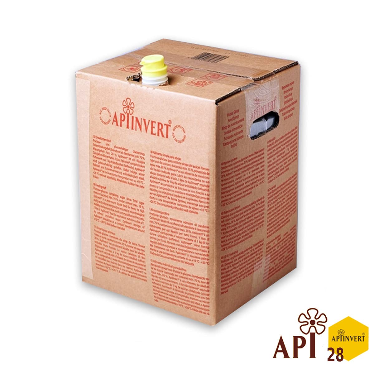 Südzucker SCIROPPO per API Apiinvert® - Alimento per Apicoltura, Cartone da 16 kg con Tappo-Rubinetto dosatore