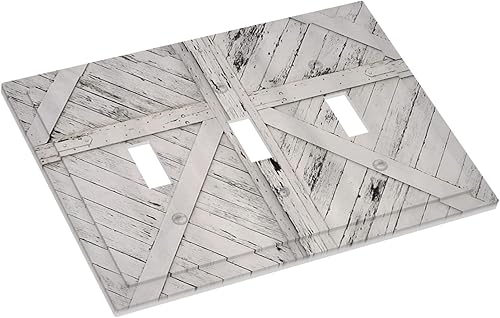 Miniatura 388 de Vista de ventana, isla tropical, playa, palmeras, cielo soleado, cubierta de interruptor de luz de palanca individual, placa decorativa de pared