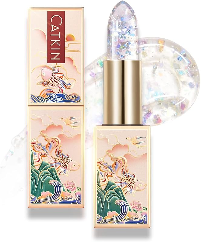 Bálsamo labial com cor CATKIN, Vitamina E e óleos vegetais, C21, 3,4 g