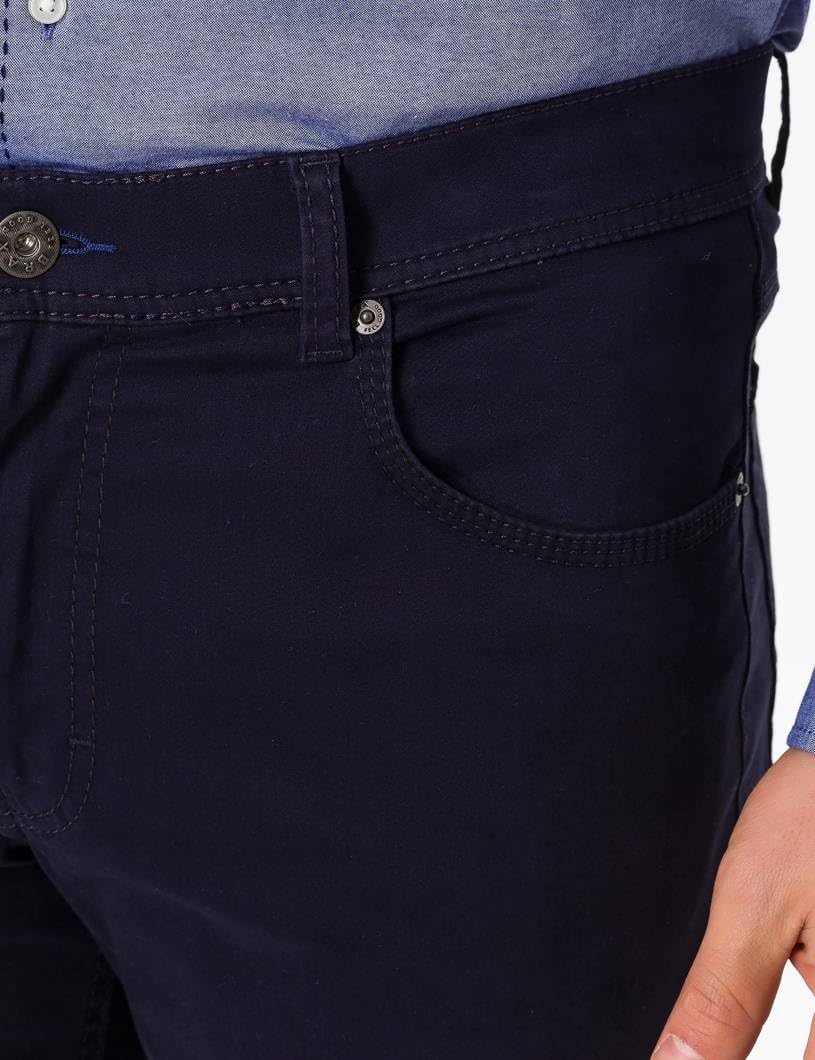Brax Herren Style Cooper Fancy All Season Five Pocket Hose Perma Blue 34W / – Bild 5