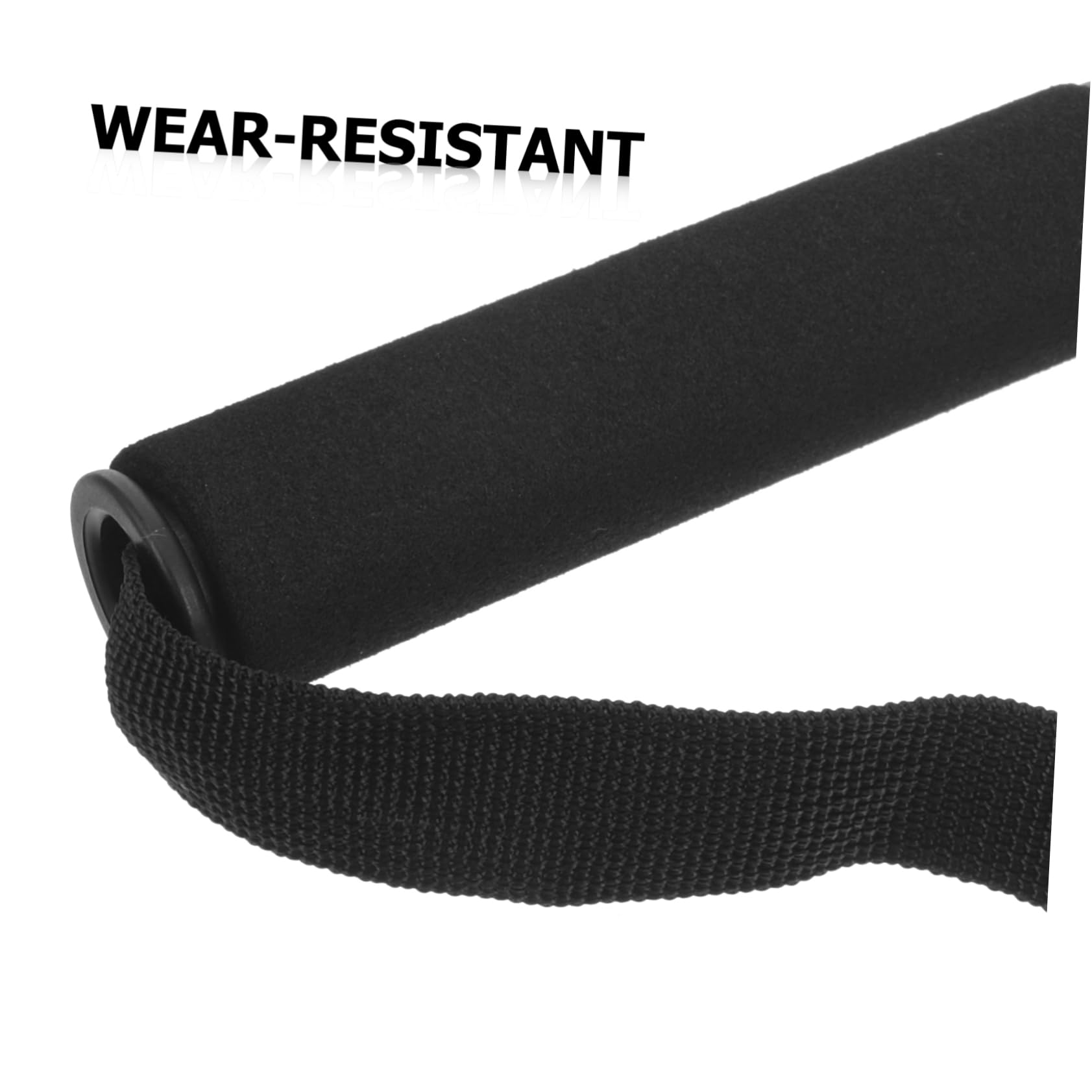 Toddmomy Spannseil-Set Kabel Ausbildung Trainieren handhaben Bands Yoga zubehör tragbare Fitnessgriffe Trainingsgriffe für den täglichen Gebrauch Fitness-Griffe Schaum Black