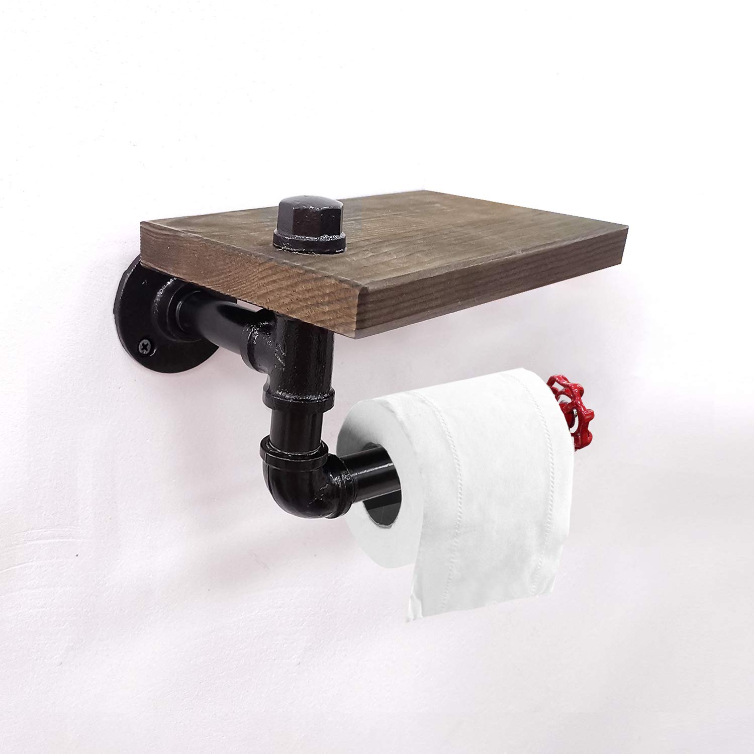 PORTAROTOLO A MURO PORTA ROTOLO CARTA INDUSTRIALE STRAPPACARTA PARETE - Foto 7