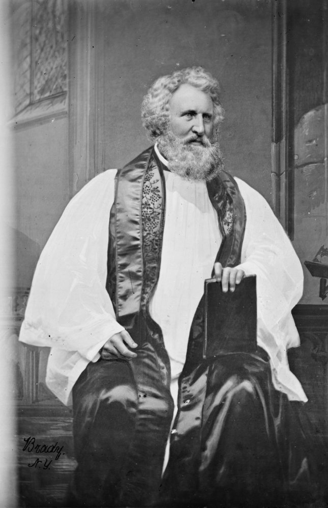 John Henry Hopkins N(1792-1868) American Clergyman Presiding Bishop Of The Episcopal Church Of The United States Photograph By Mathew Brady C1860 Poster Print by (24 x 36)