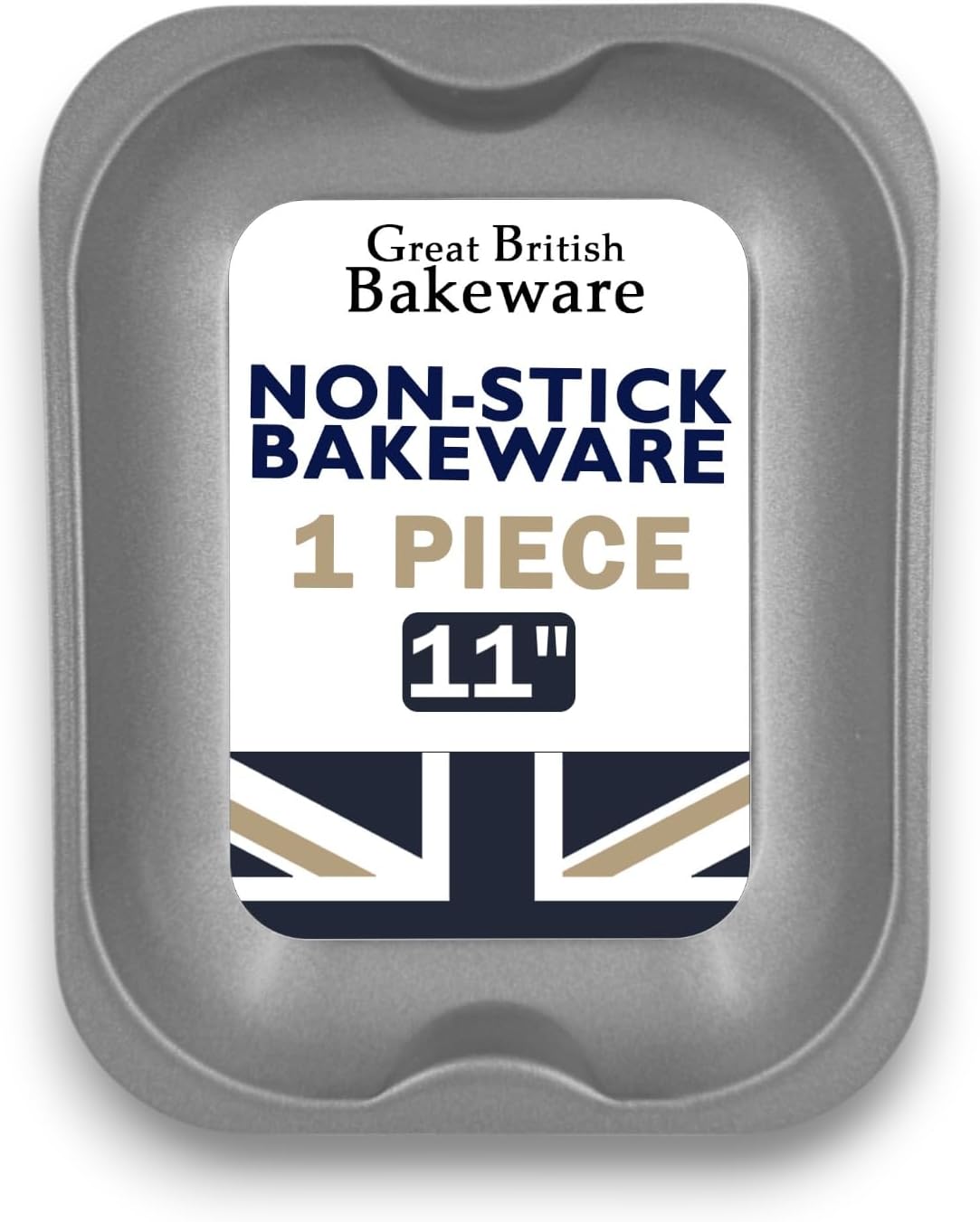 28cm Roasting Tin Tray Pan Small Single Portion Superior Double Coated Non Stick Made in England