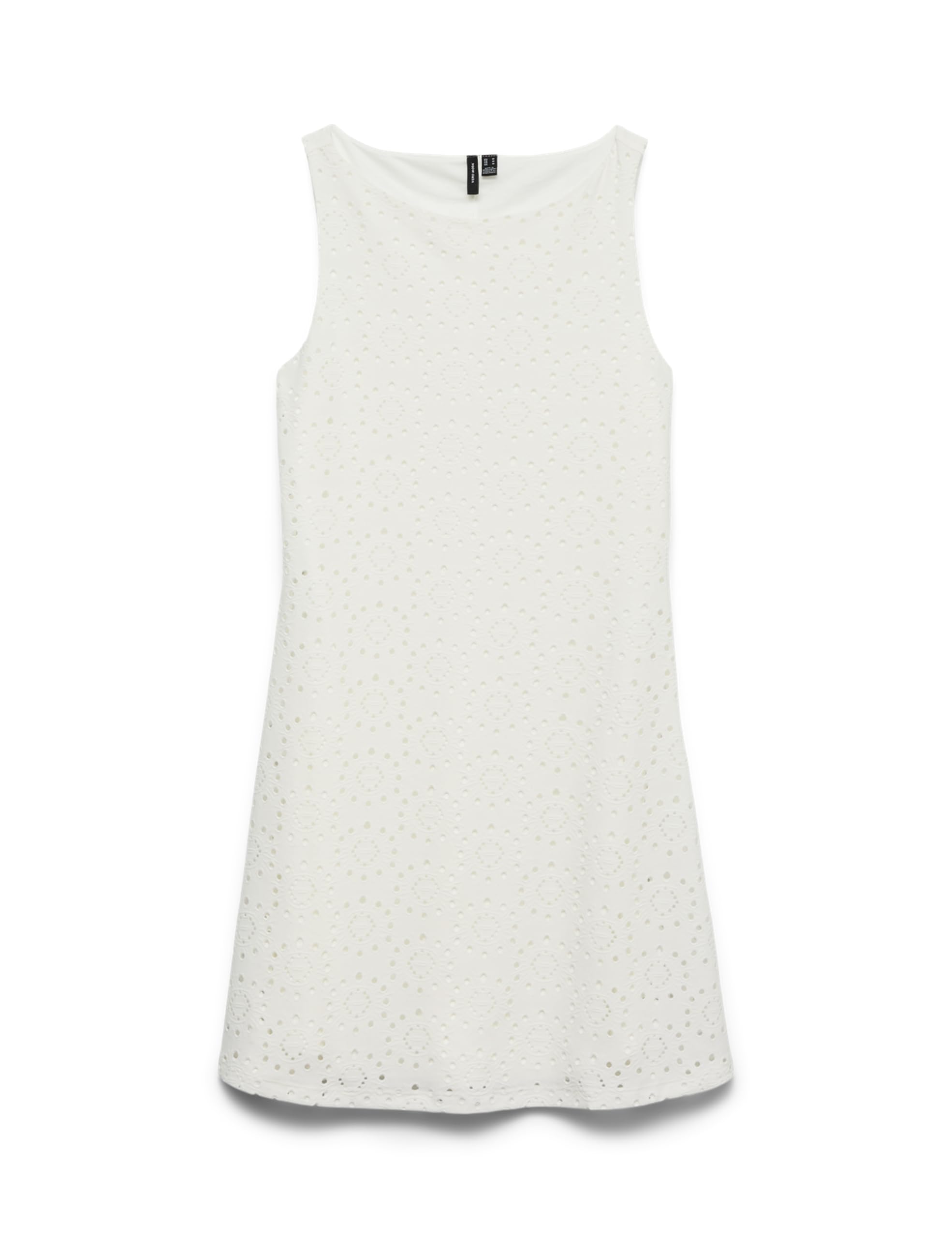 VERO Moda Vmtassa Liv SL Boat Neck Short Dress JRS