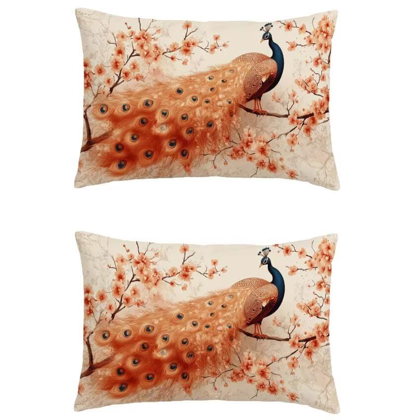Taie oreiller imperméable rectangulaire 70x90 pour décoration de salon de jardin