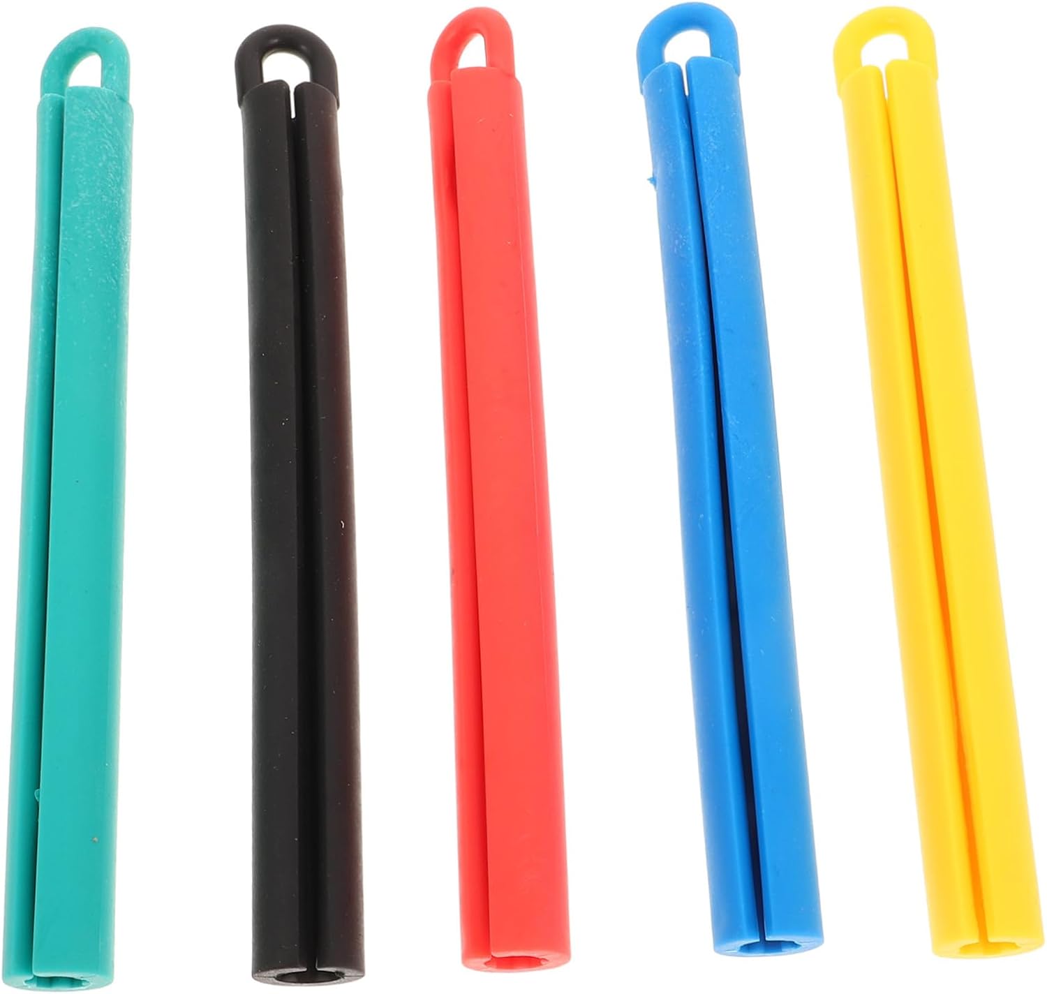 GANAZONO 5pcs Pool Cue Stick Holder and Billiard Rack Lightweight Wall Mount Storage for Snooker Cues