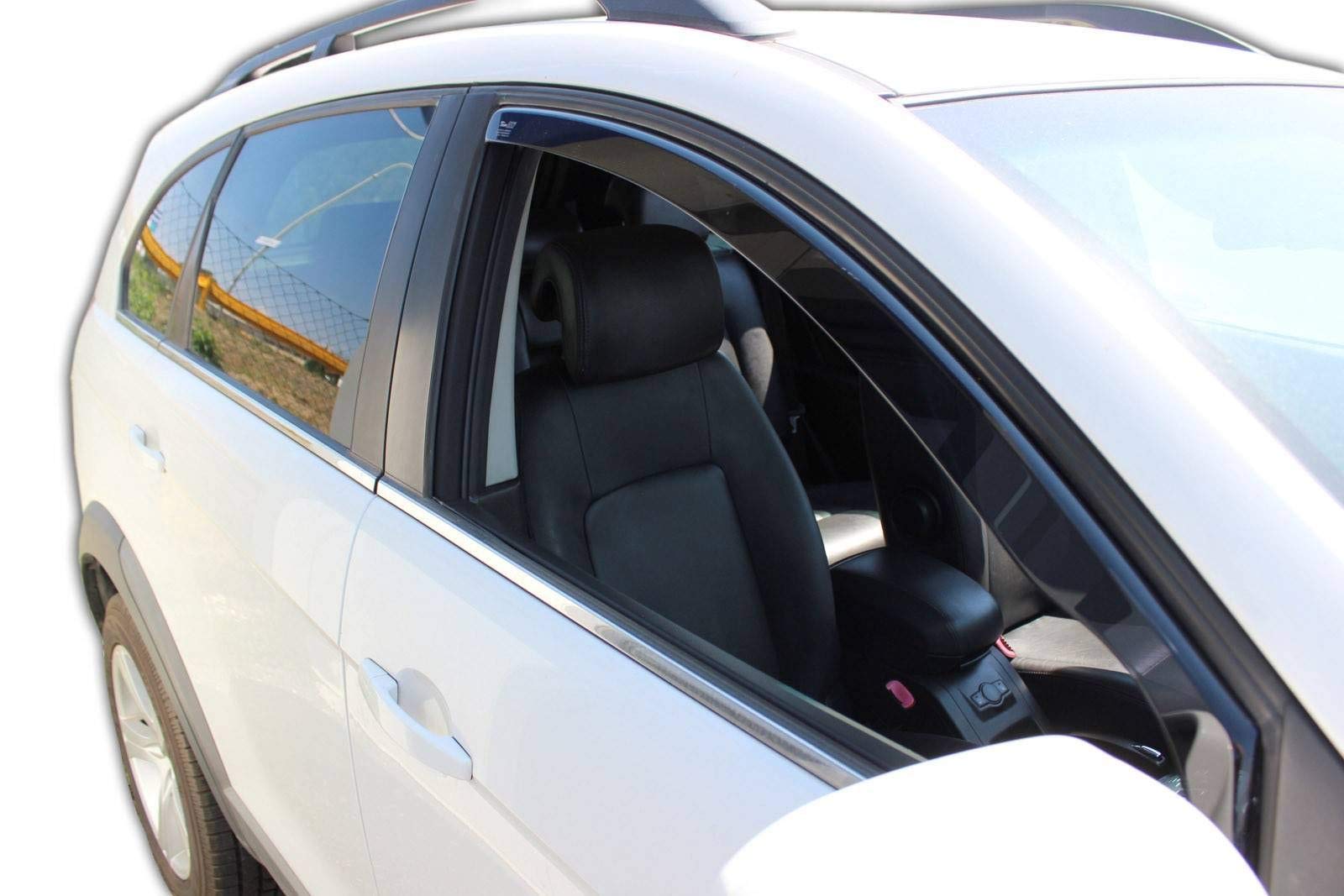 J&J AUTOMOTIVE Derivabrisas para CHEVROLET Captiva 5 puerta 2006-2020 2piezas