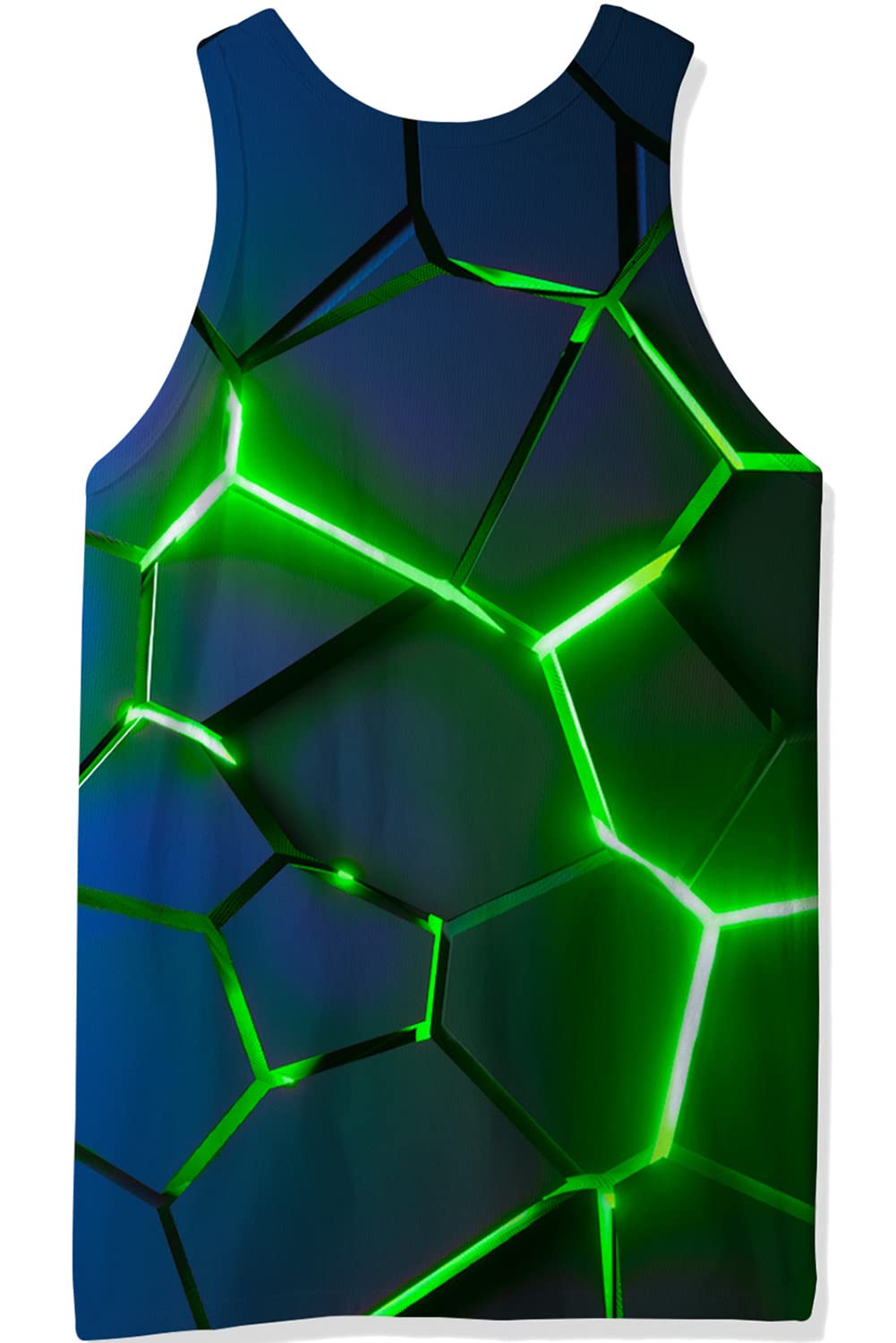 Loveternal Herren 3D Druck Tank Top Sommer Cool Muskelshirt S-XXL