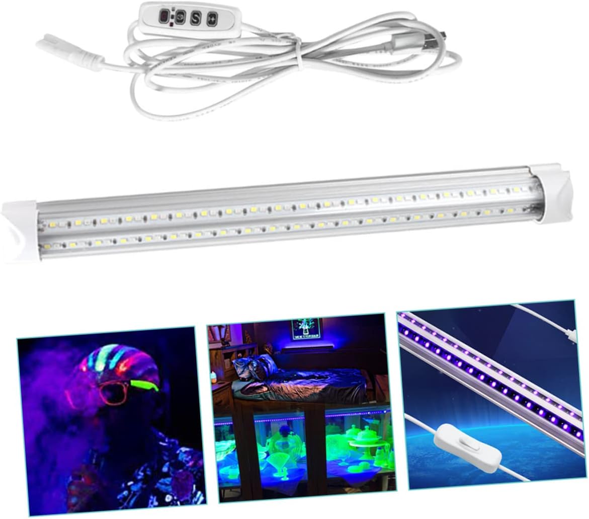 lamps LED Fluorescent Lamp Uv Blacklight Strip Party Lights Indoor LED Lights For Room Lighting Strip LED Lights Uv Led Gear Shift Knob Fluorescent Lamp White
