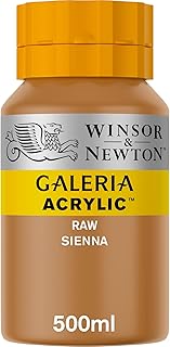 Tinta Acrílica Winsor & Newton Galeria 500ml 552 Raw Sienna