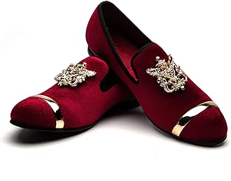 Men's Classic Faux Leather Loafers Wedding Casual Shoes and Moccasins Loafers for Men