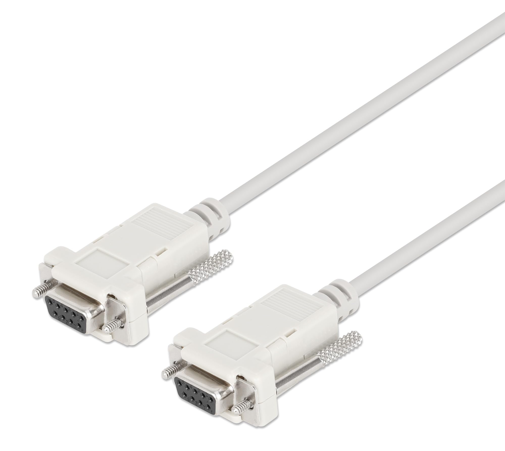MANHATTAN ICOC 036-NM-5 - Cavo Pc/Pc Null Modem Cavo AT, AT cross over DB 9p. F/F 5 m