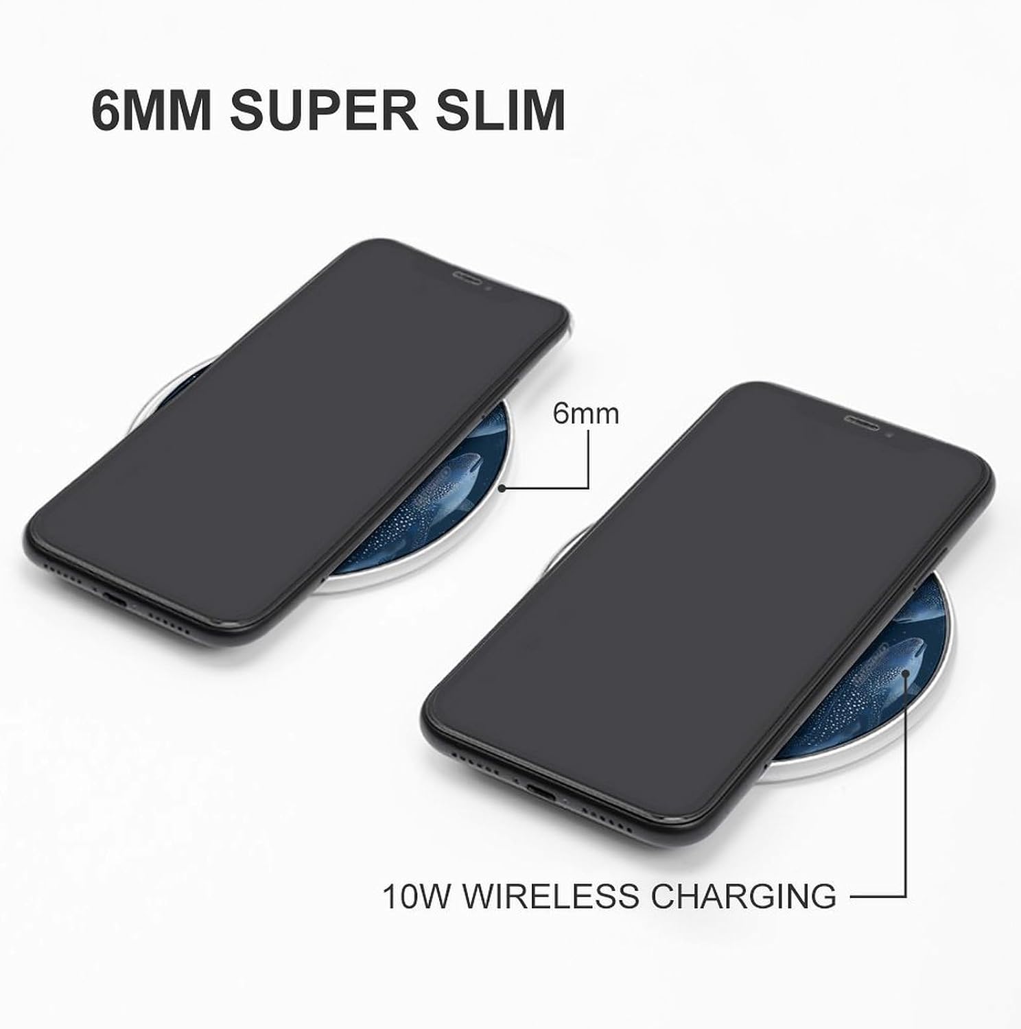 Whale Sharks Swim Portable Phone Charger Charging Station Pad 10W image 3