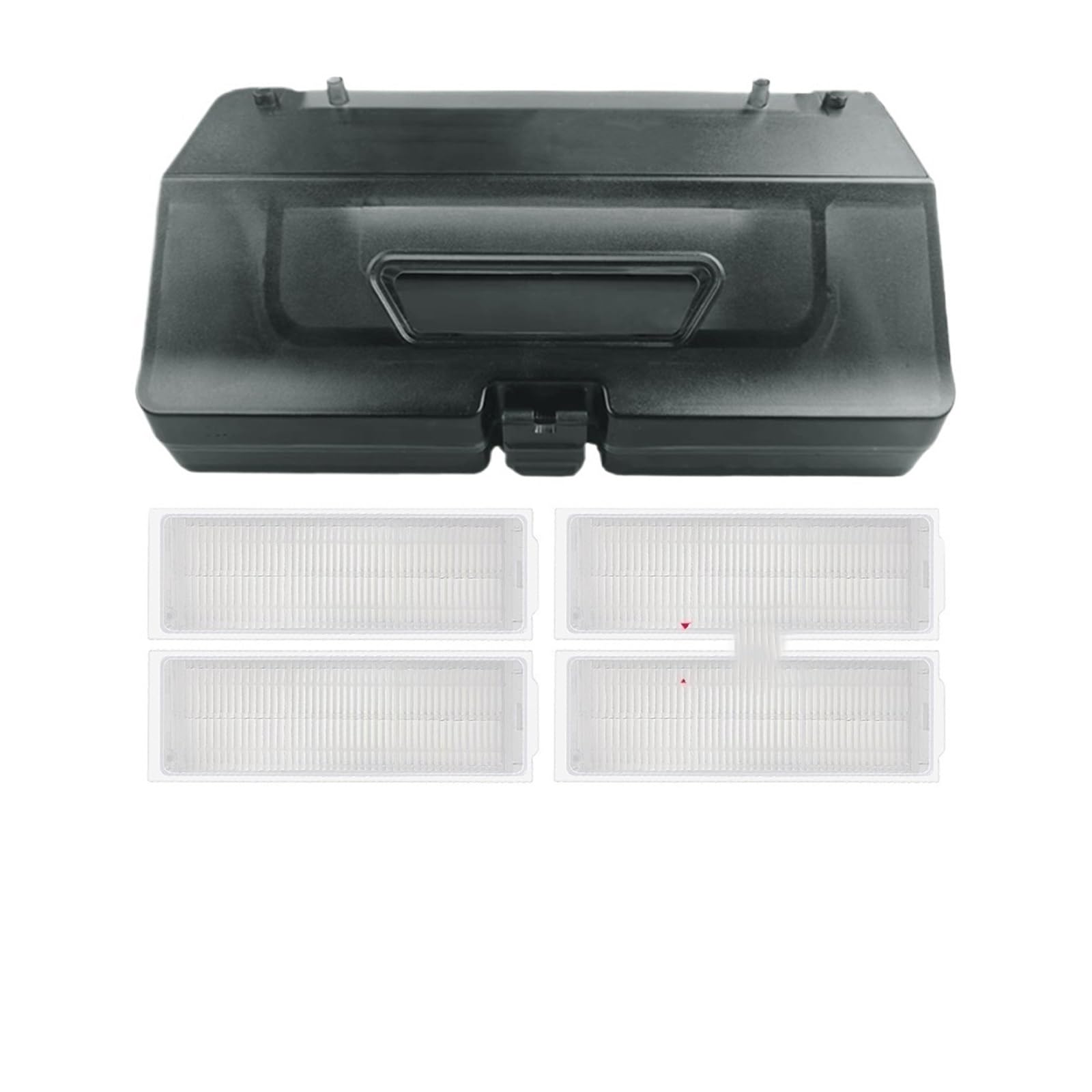 HIZON 2 in 1 Water Tank Dust Box Fit，Compatible For XiaoMi，Mop 2S, Mop Pro STYJ02YM, S10, S12, 3C，Compatible For VIOMI， V2, V3 Parts Accessory(SET2)