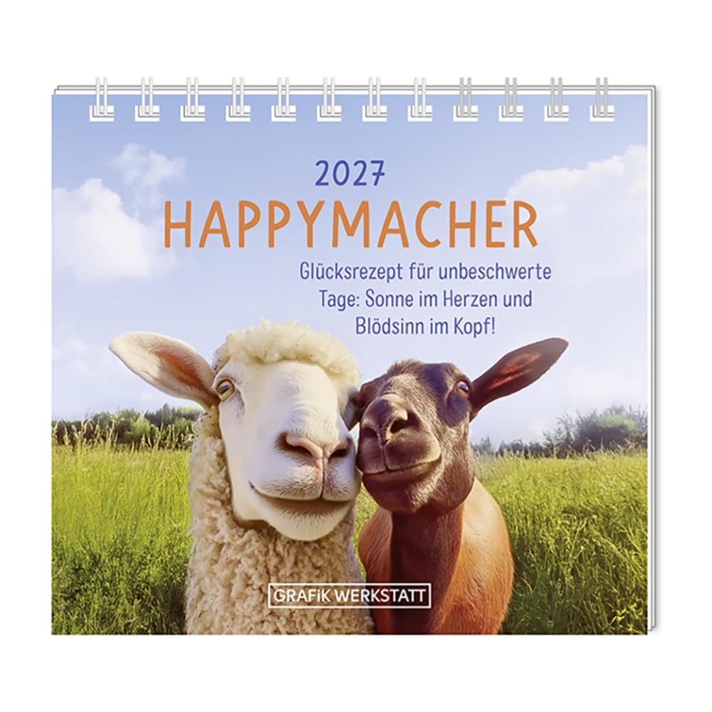 Mini-Kalender 2027 Happymacher: Mini-Kalender