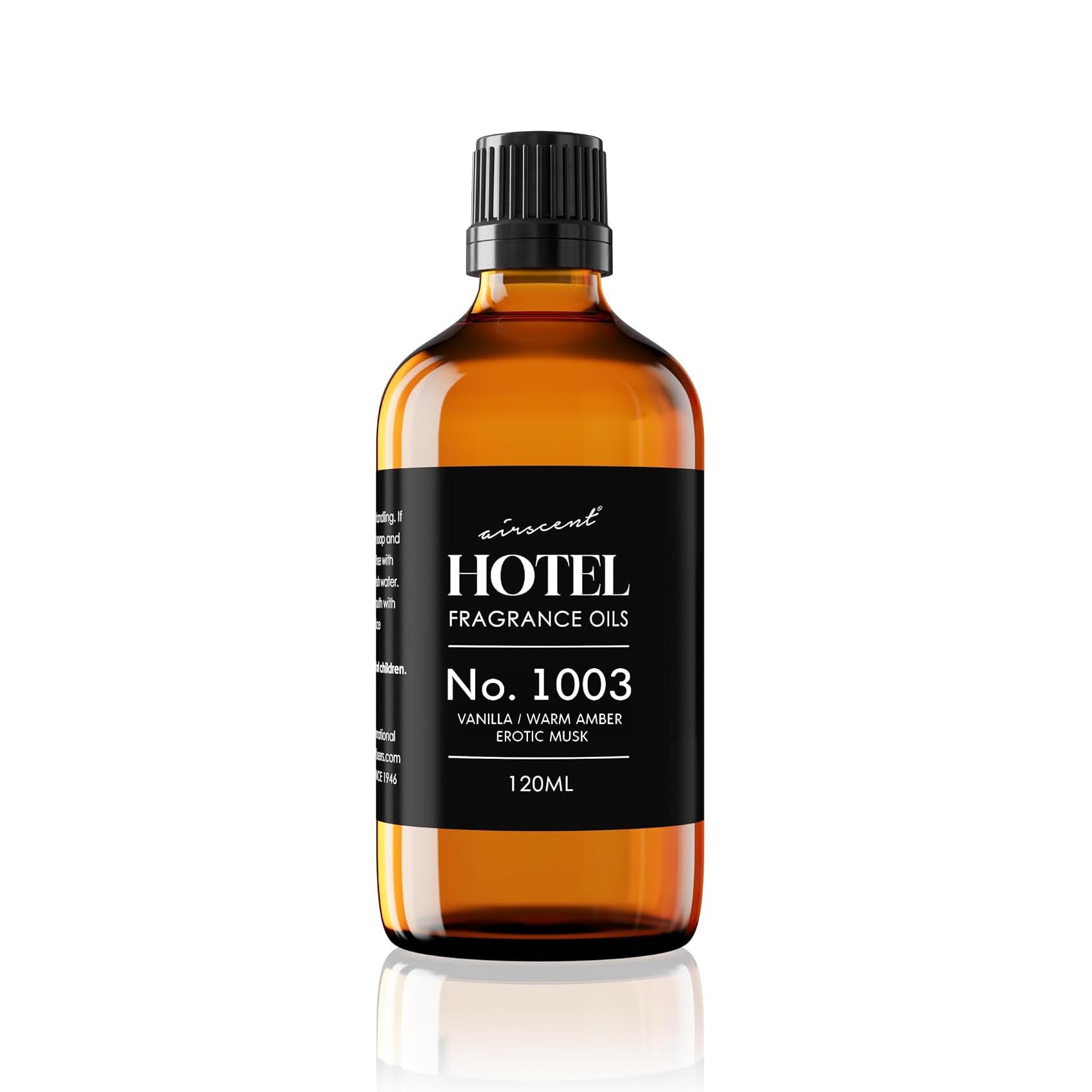 AirScent Olejek do dyfuzorów hotelowych inspirowany Aria Hotel azjatycki zapach ogrodu - #1003 Premium olejek zapachowy do ultradźwiękowych i bezwodnych dyfuzorów i rzemiosła - butelka 120 ml