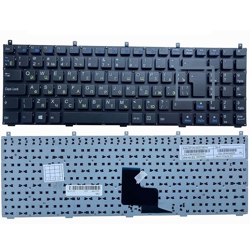 Clavier US RU pour Casper W76 W150 P150 remplacement informatique
