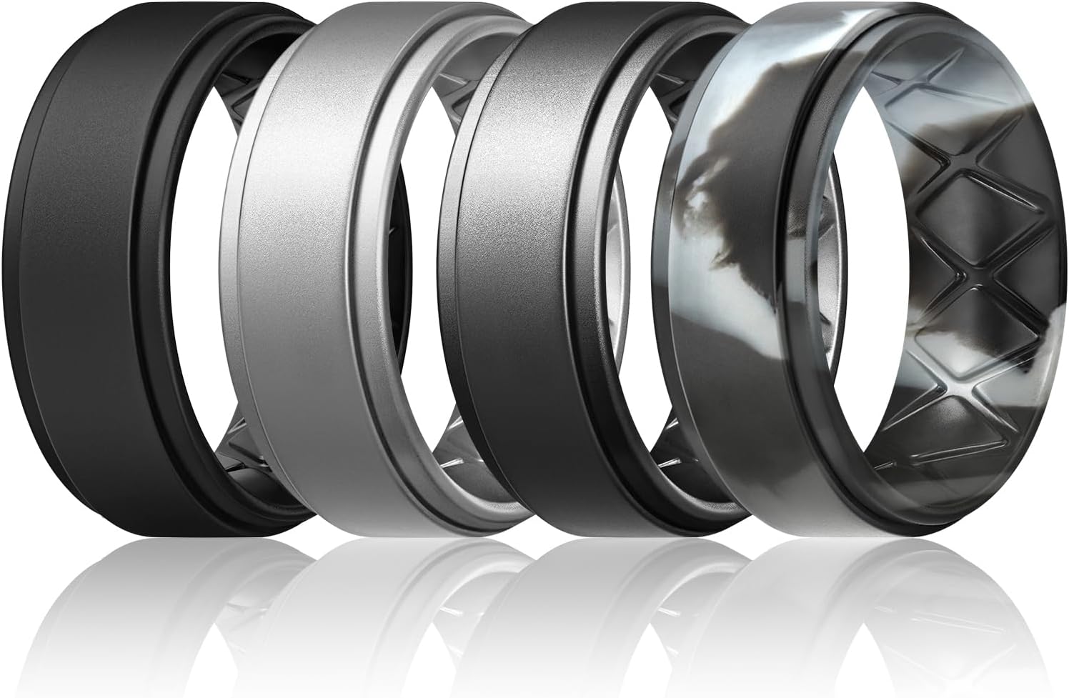 Egnaro Silicone Rubber Wedding Rings Amazon Egnaro Silicone Ring