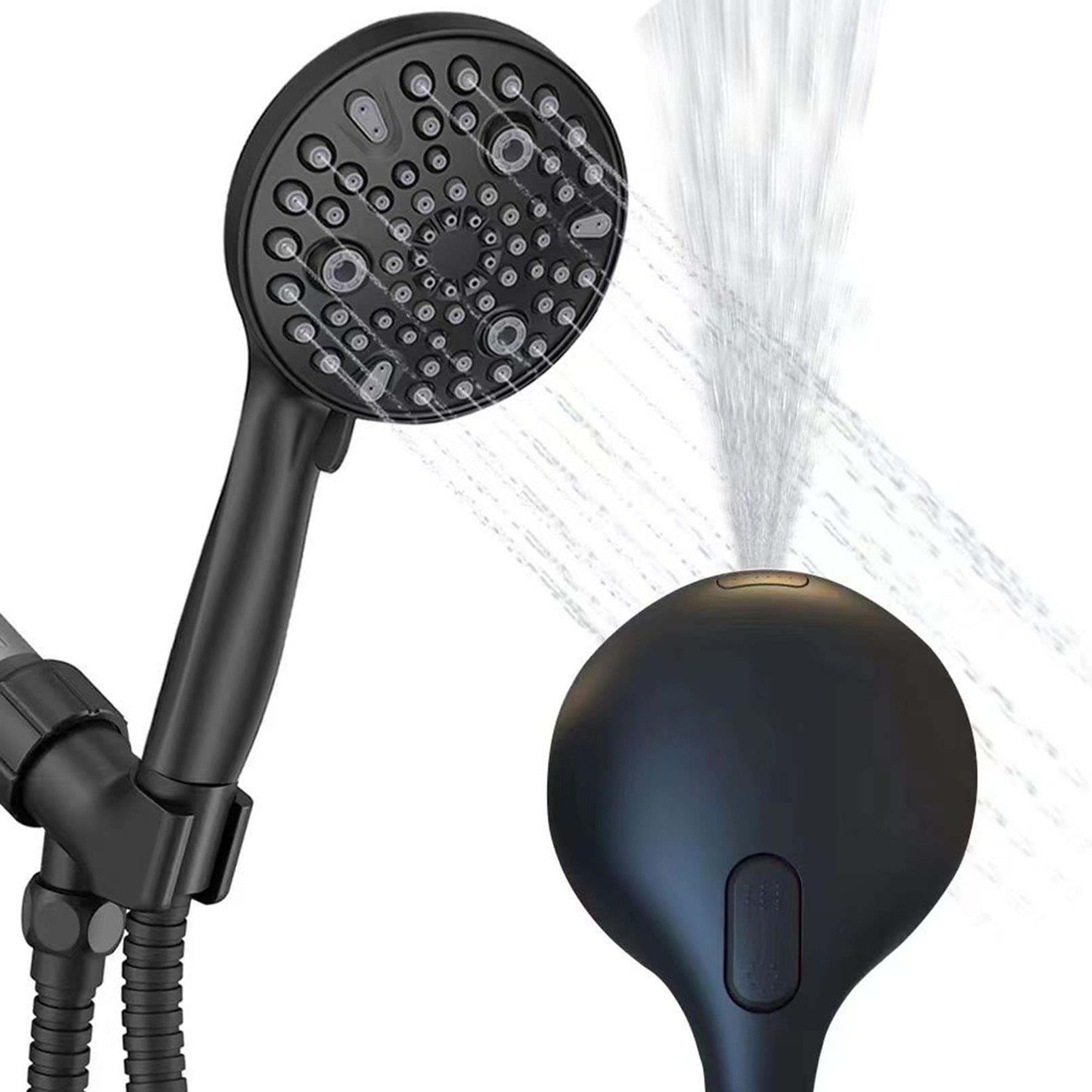 Cabezal de Ducha de Alta presión, 10 configuraciones, Conjunto de Grifo de Pared de Mano Combinado para baño, reemplazo Universal para Sus baños
