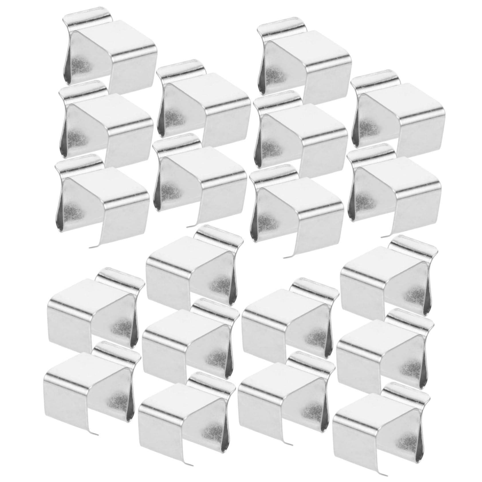 Artibetter 250piezas Clips Para Colgar Luces De Exterior Soportes De Metal Para Cadenas De Luces Navideñas Clips Para Decoración De Fiestas y Eventos