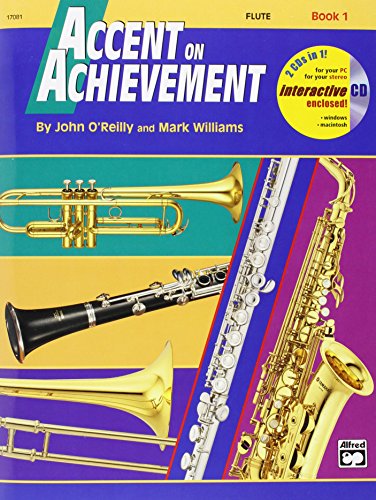 Accent on Achievement Book 1 for Flute (Book and CD)