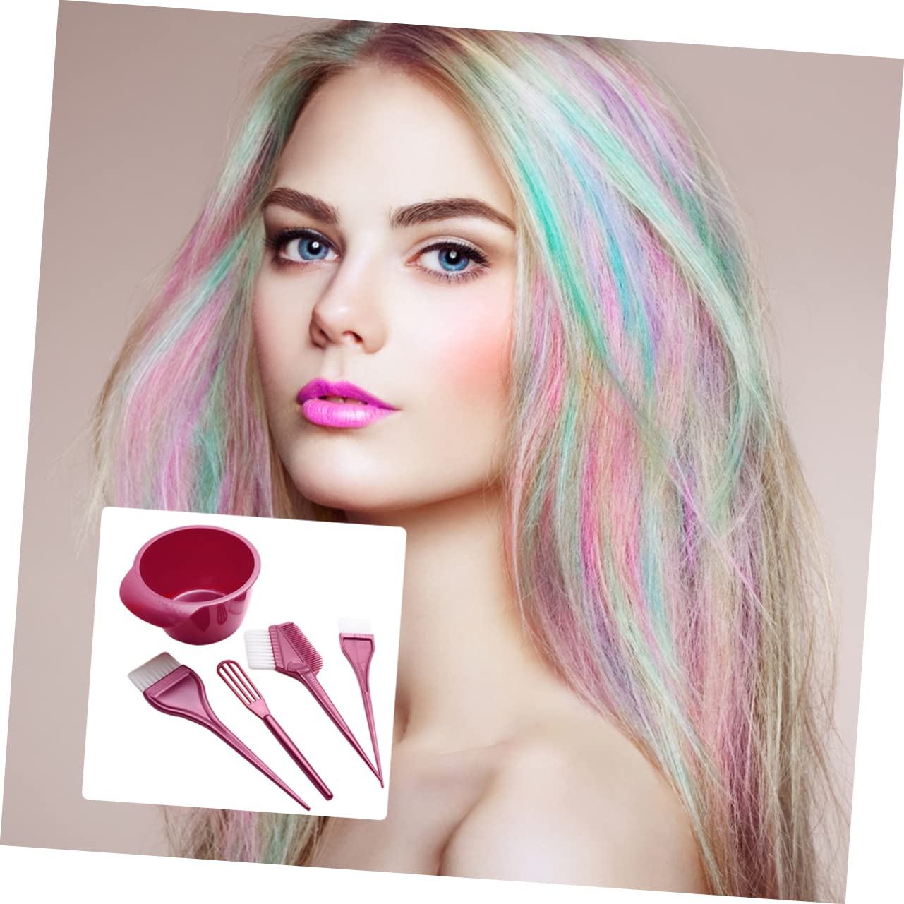 DOITOOL 3sets Strumenti Per Colorazione Kit Professionale Con Ciotola e Pennello Adatto Per Uso Domestico e Salone Include Accessori Per e Mischiatura Facile Da Usare Per Principianti e
