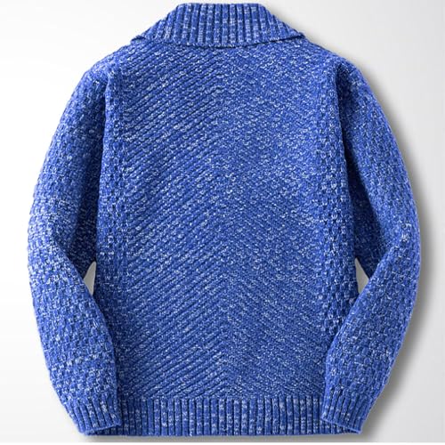 Mens Casual Cardigan Sweater Long Sleeve Button Front Sweaters Soft Warm Ribbed Knit Sweater4