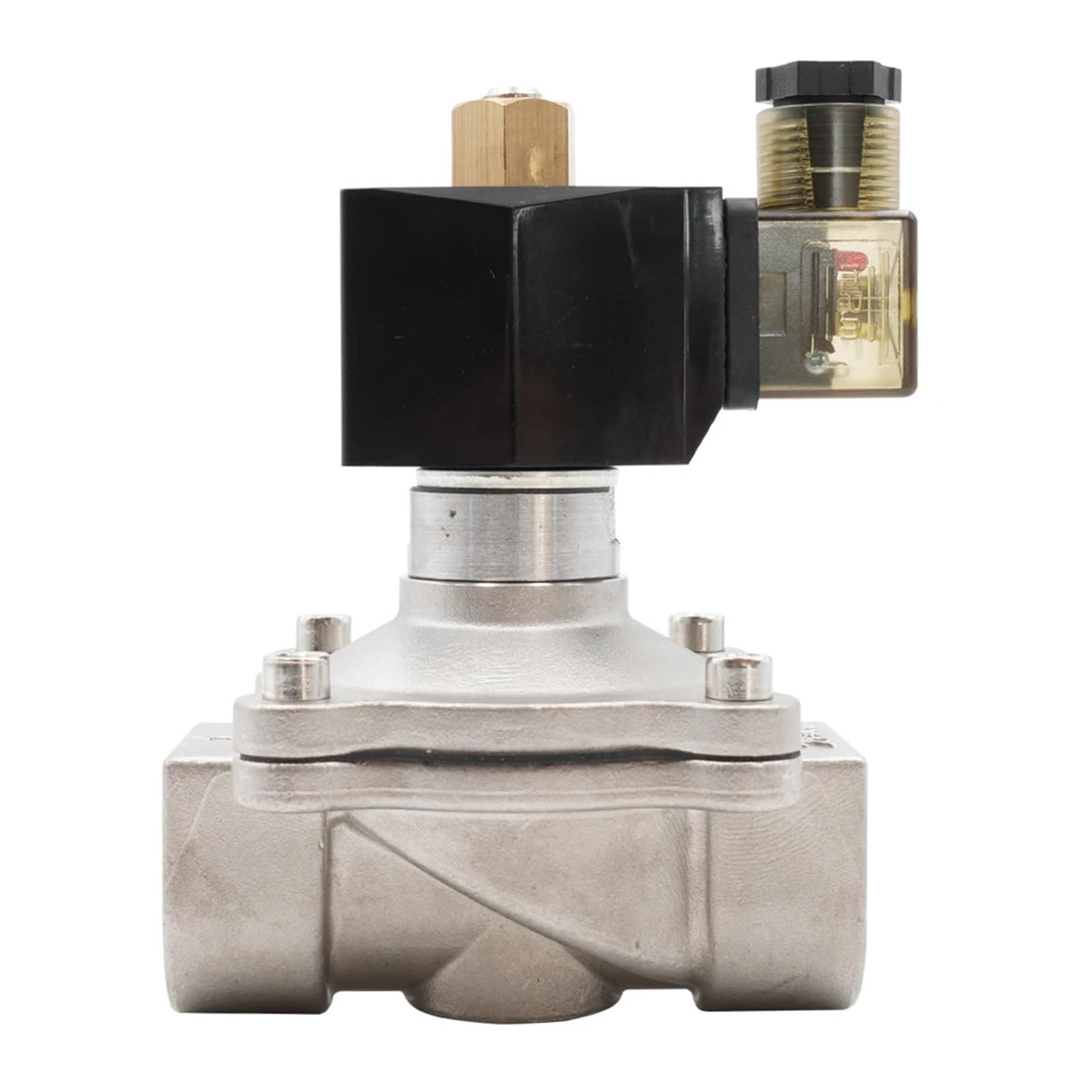 Électrovanne de précision en acier inoxydable G3/4" DC 24V durabilité