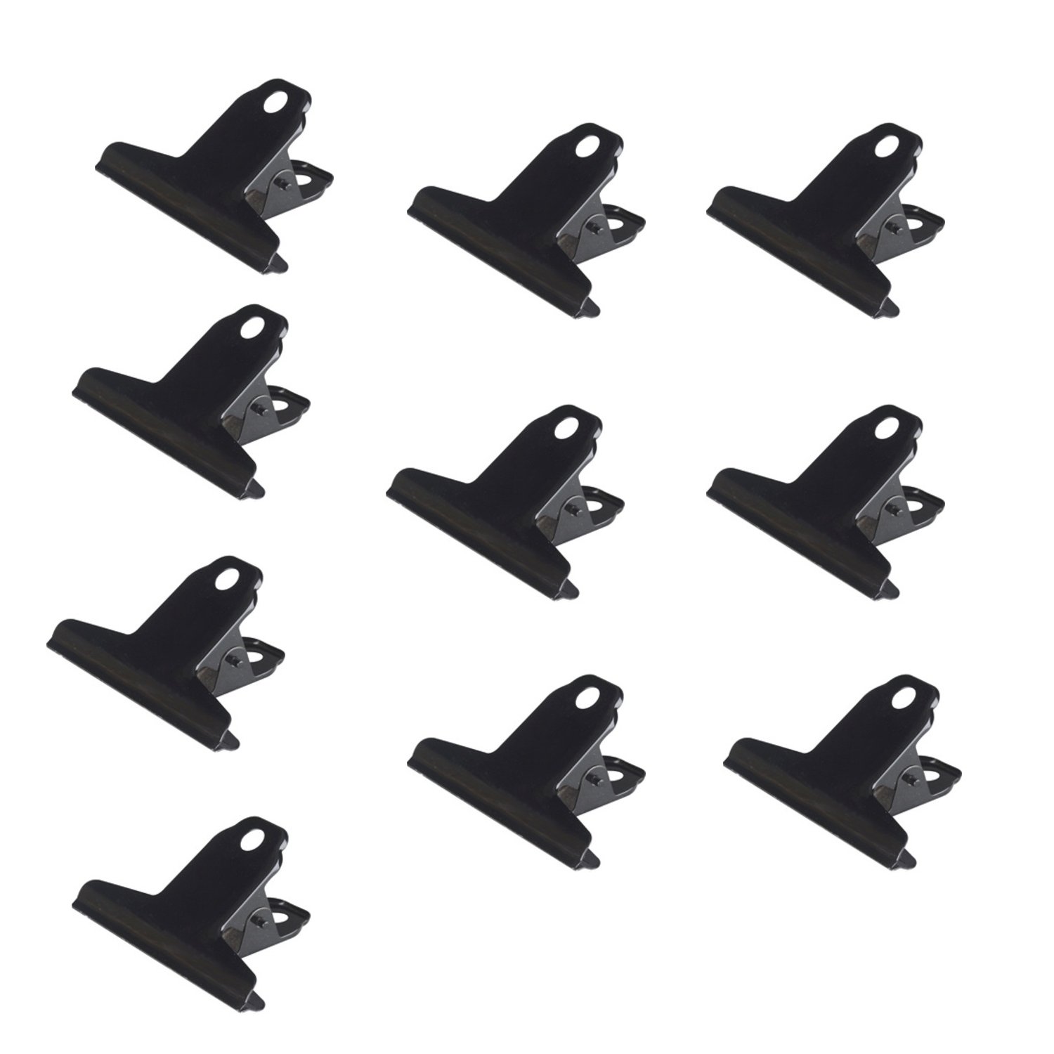 Alco-Albert 771S11 Metal Paper Clip, 100 mm (Pack of 10), Black