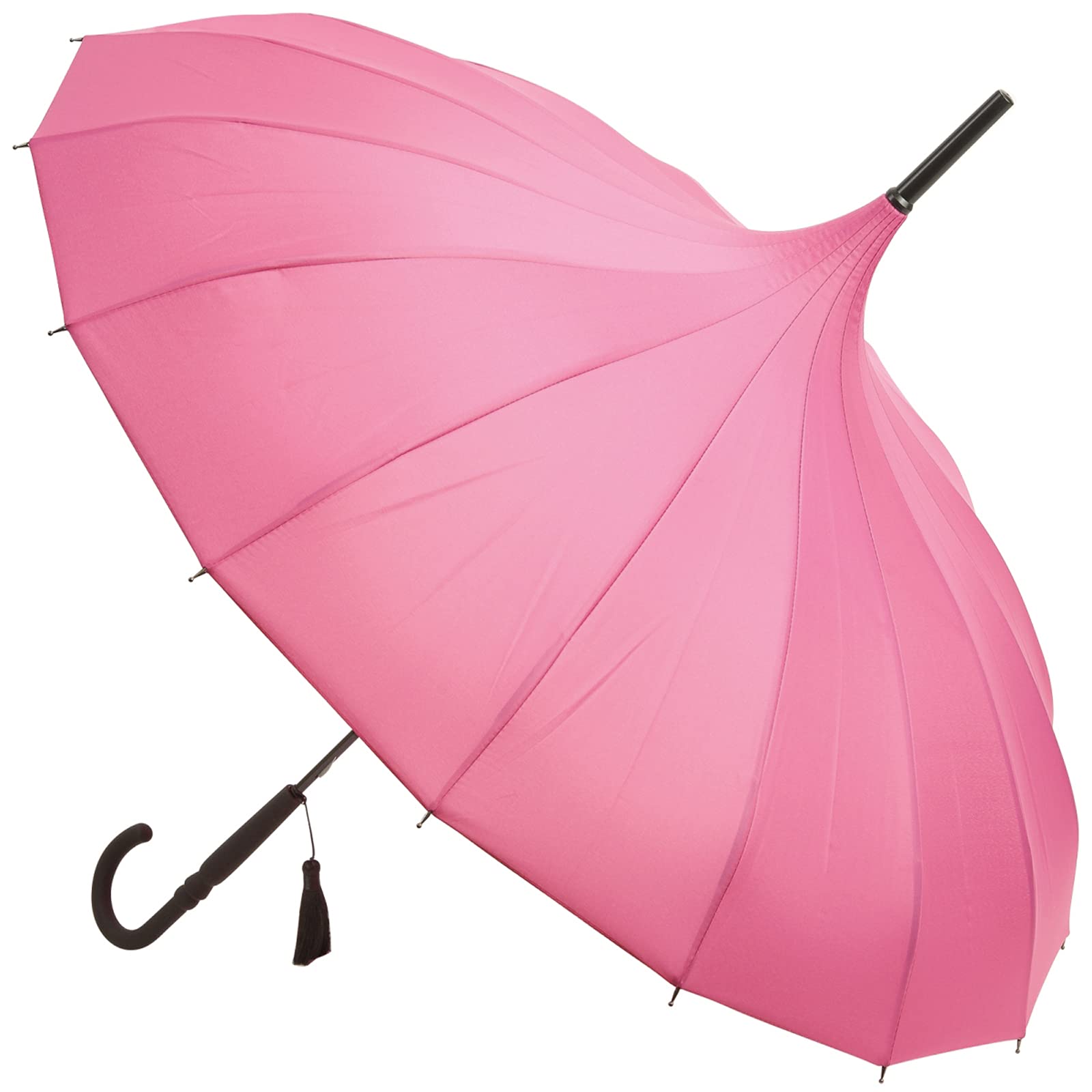 Soake Pink Classic Pagoda Umbrella From