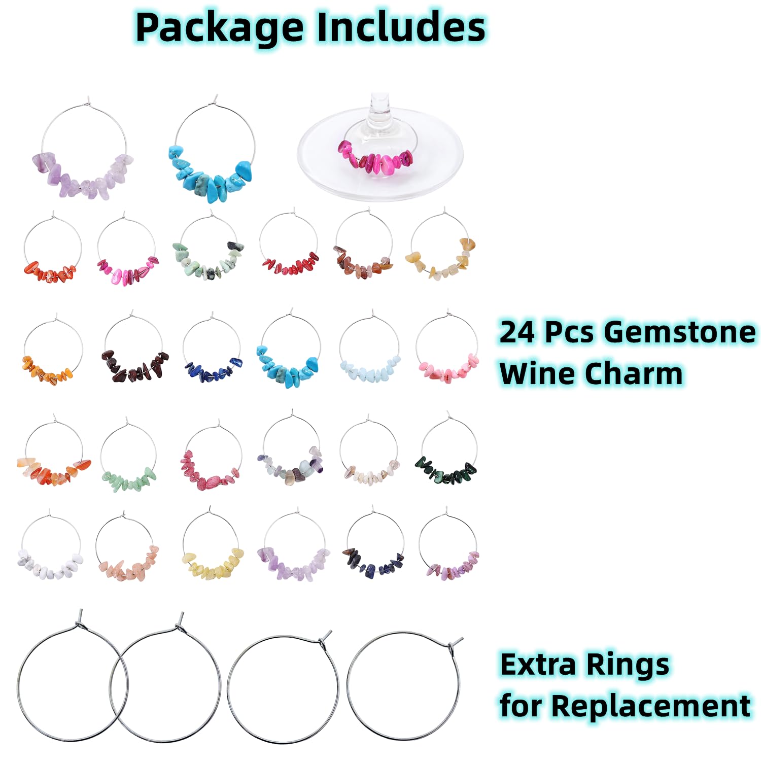 Pride & par Barware Glass Marker or Charm