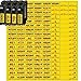 Circuit Breaker Labels, Breaker Box Label, 129 Electrical Panel Labels Fuse Box Stickers, Easy Read and Install (Yellow)