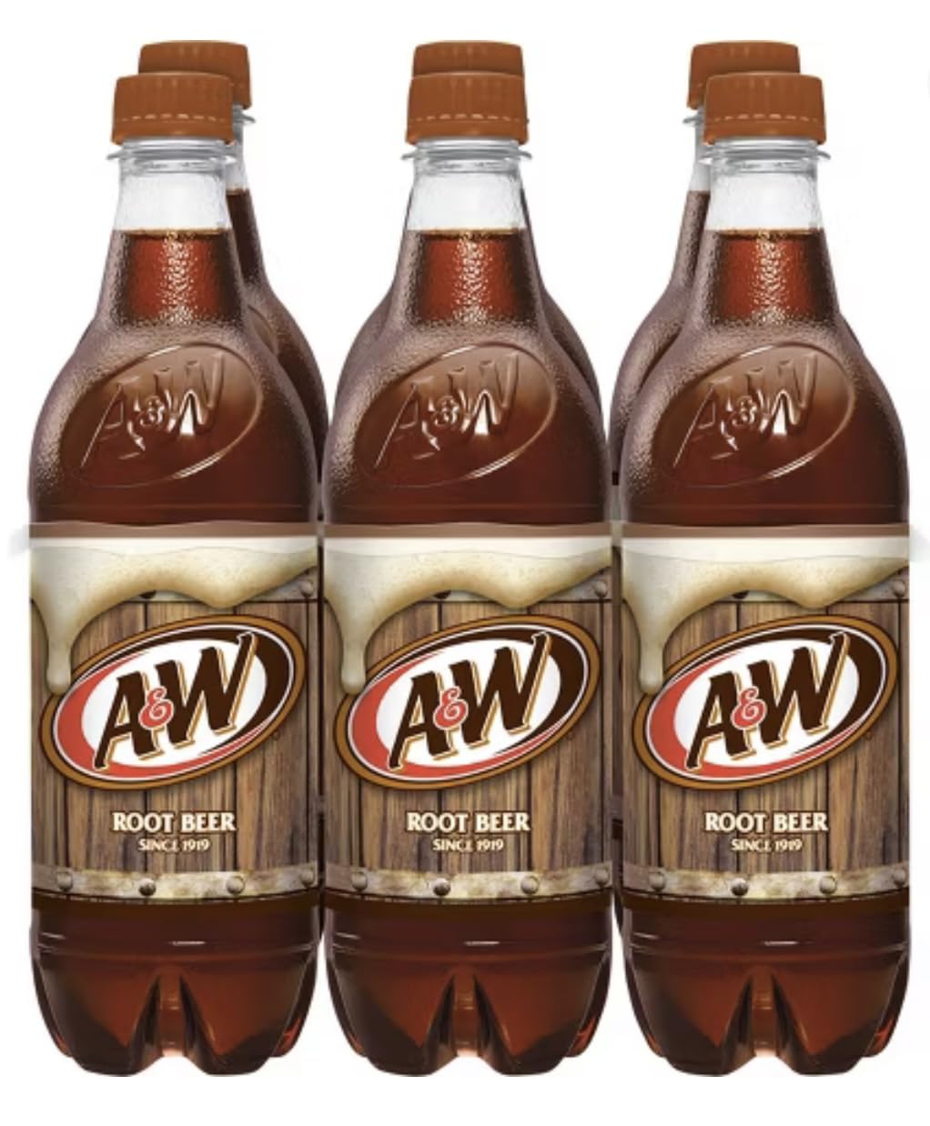 A&W Root Beer, 16.9 Fl Oz (12 Bottles)
