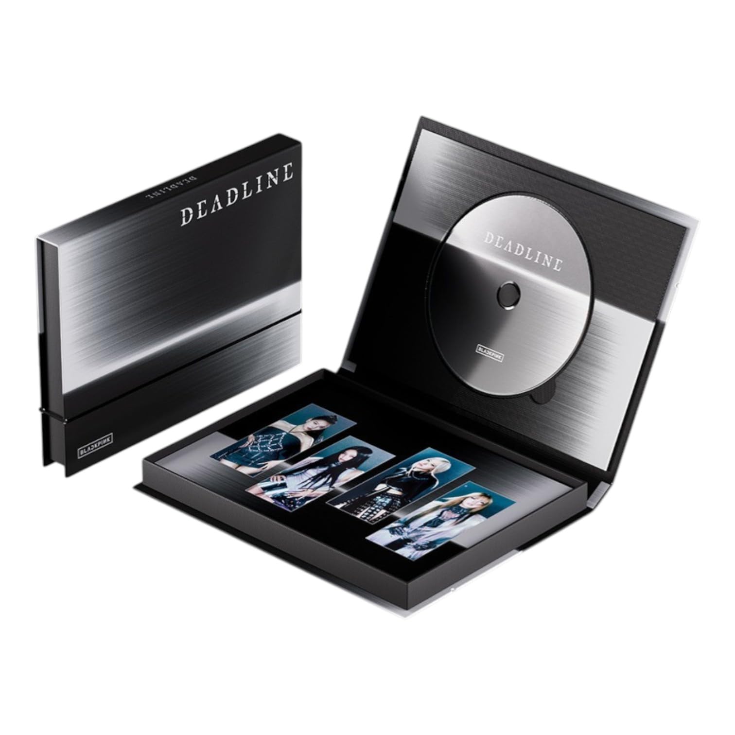 Mini album noir rose gris parfait pour vos photocards de collection