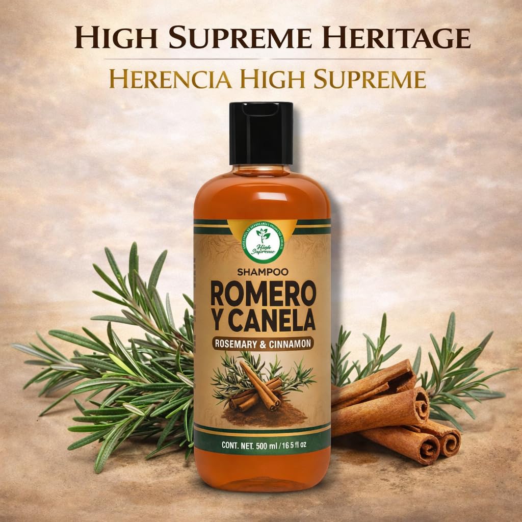 Amazon.com : HIGH SUPREME Shampoo Romero & Canela (Rosemary
